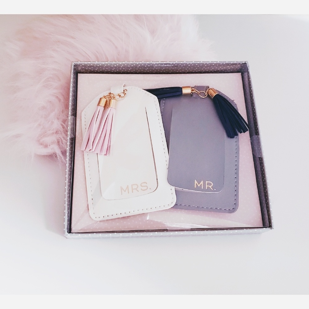 Bridal Mr & Mrs Gartner Studio Luggage Tags